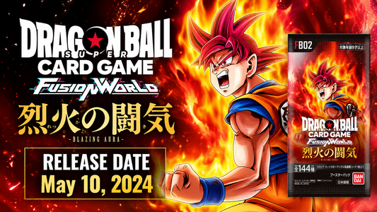 Dragon Ball Super Card Game Fusion World - Blazing Aura [FB02] 24 Packs Booster Box (Japanese)