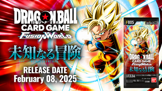 Dragon Ball Super Card Game: Fusion World – New Adventure [FB05] 24 Packs Booster Box (Japanese)