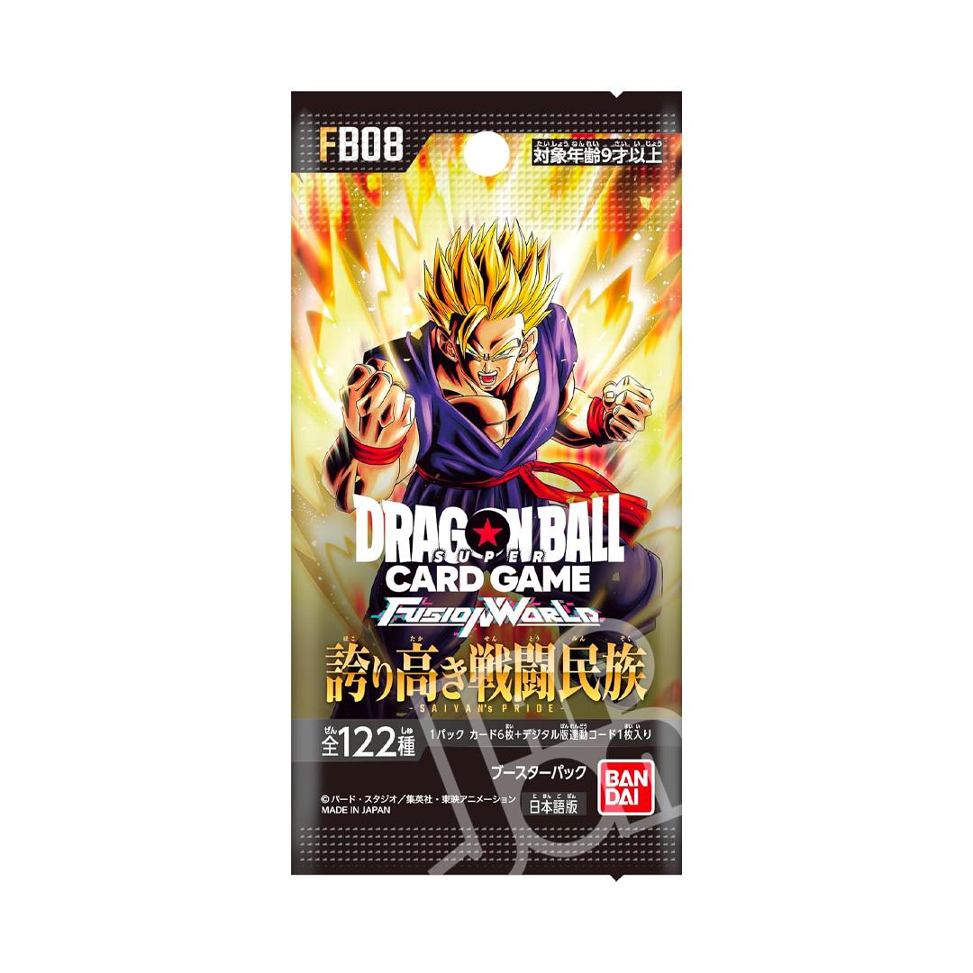 Dragon Ball Super Card Game Fusion World – Saiyan’s Pride [FB08] 24 Packs Booster Box (Japanese
