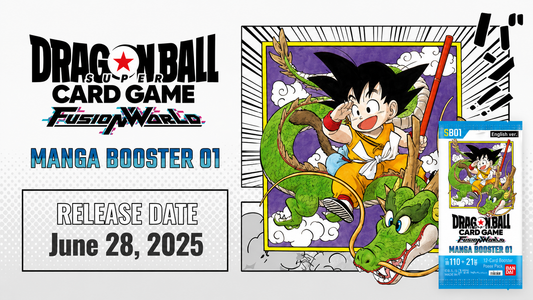 Dragon Ball Super Card Game: Fusion World – MANGA BOOSTER 01 [SB01] 24 Packs Booster Box (Japanese)