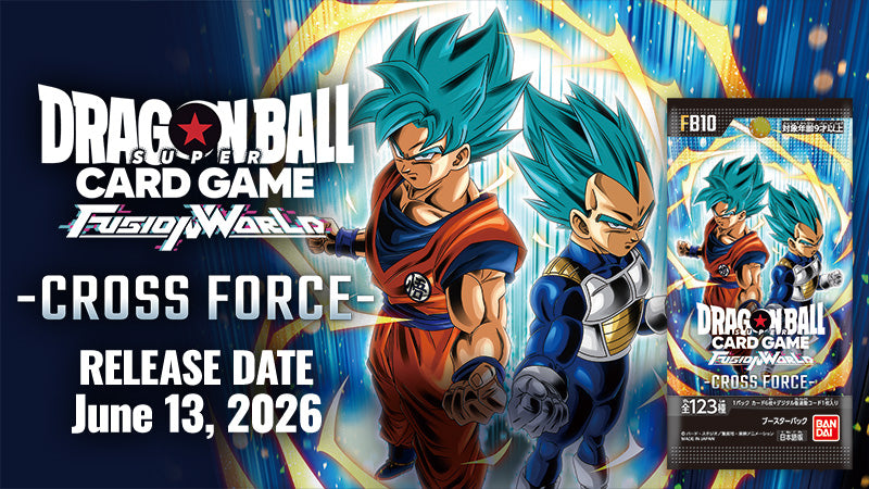 Dragon Ball Super Card Game: Fusion World – Cross Force [FB10] – 24 Packs Booster Box (Japanese)