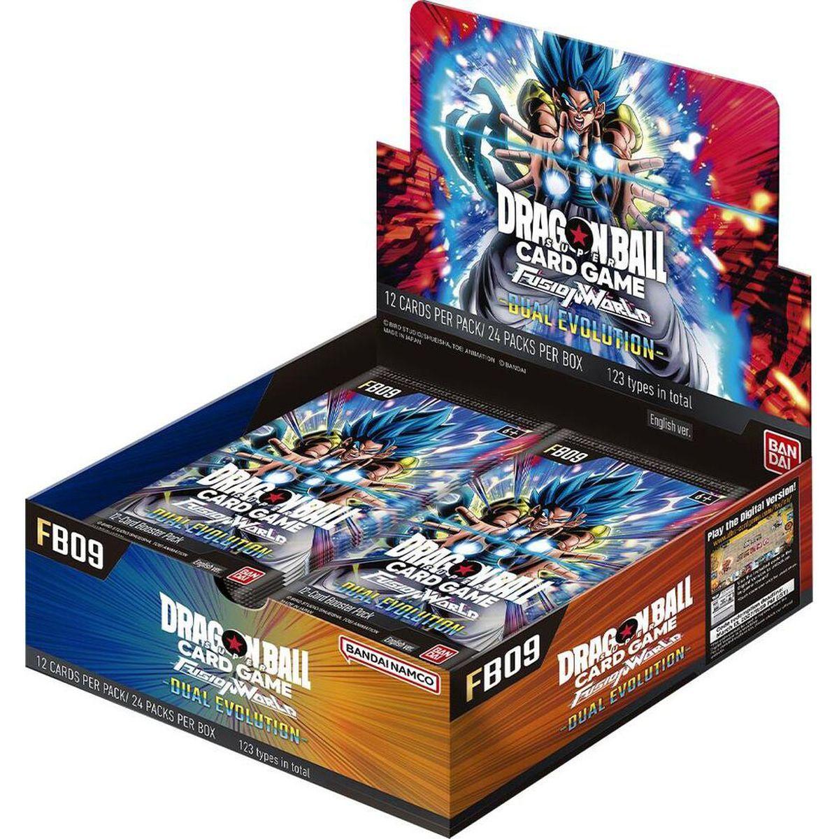 Dragon Ball Super Card Game: Fusion World – Dual Evolution [FB09] – 24 Packs Booster Box (English)