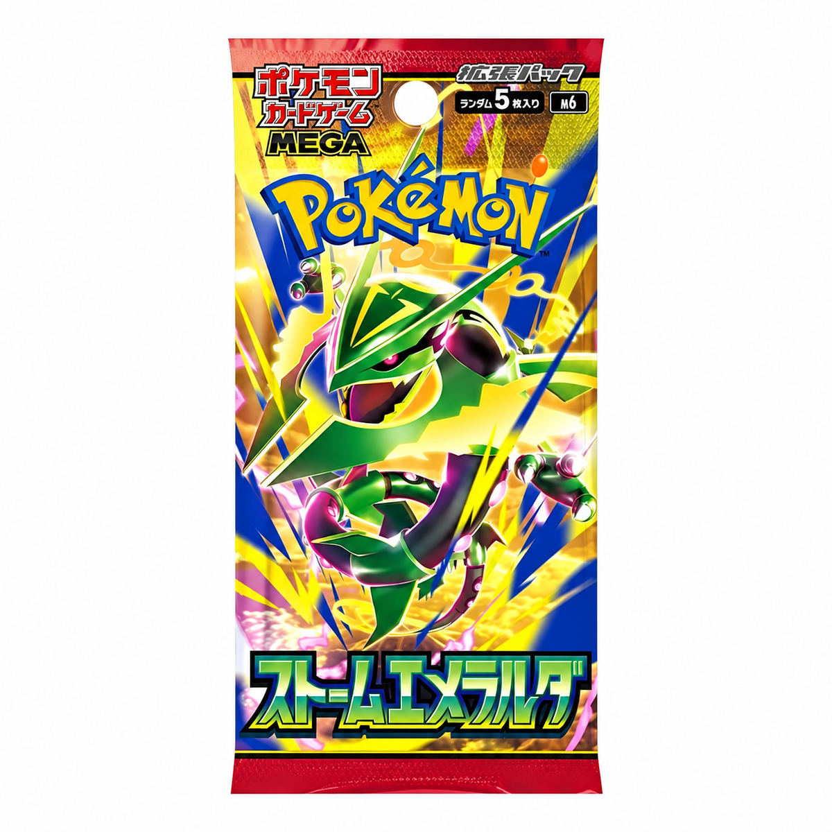 Pokémon TCG Storm Emeralda M6 Booster Pack Japanese
