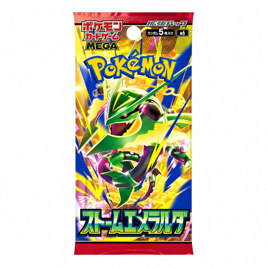 Pokémon TCG Storm Emeralda M6 Booster Pack Japanese