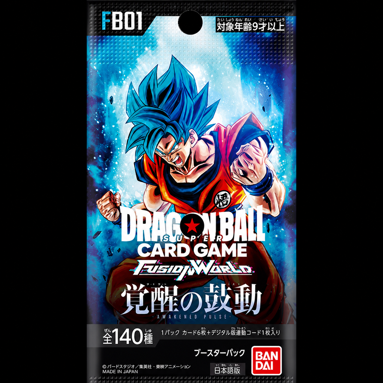 Dragon Ball Super Card Game Fusion World - Awakened Pulse [FB01]  24 Packs (Japanese)