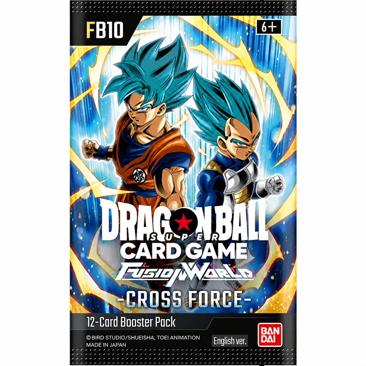Dragon Ball Super Fusion World Cross Force FB10 Booster Pack Japanese
