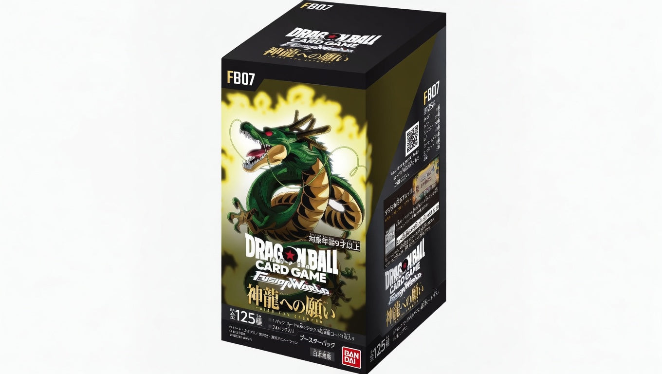Dragon Ball Super Card Game: Fusion World – Wish for Shenron [FB07]  24 Packs Booster Box (Japanese)